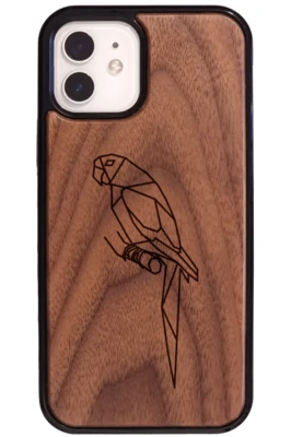 Geometric parrot - iPhone fa telefontok