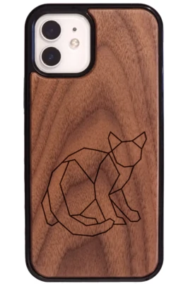 Geometric cat - iPhone fa telefontok